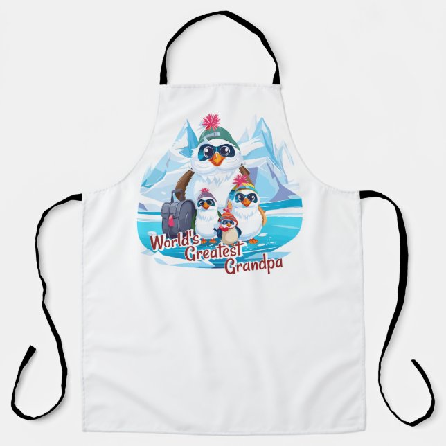 World Grestest Grandpa Apron (Front)