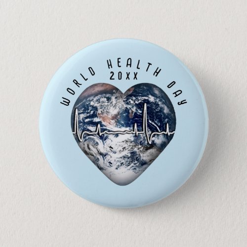 World Health Day Button