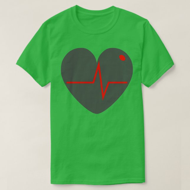 World Health Day Heart T-Shirt (Design Front)
