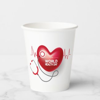 World Health Day   Paper Cups