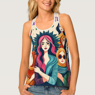 World Health Day Racerback Tank Top