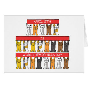 World Hemophilia Day April 17th Cards
