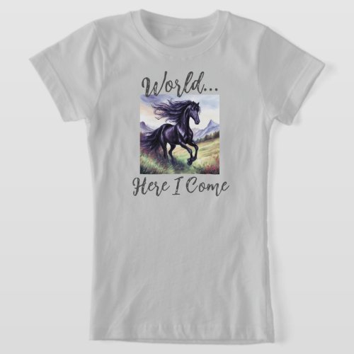 World Here I Come T_Shirt