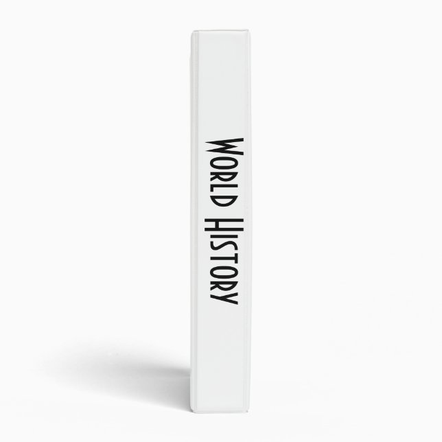 World History Binder (Spine)