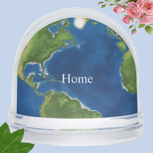  World Home Planet  Snow Globe