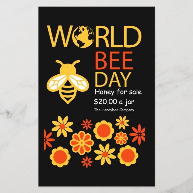 World Honey Day May 20 Flyer (Front)