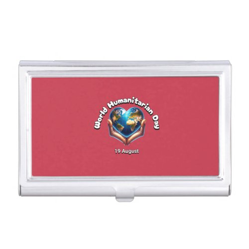 World Humanitarian Day 19 August Business Card Case