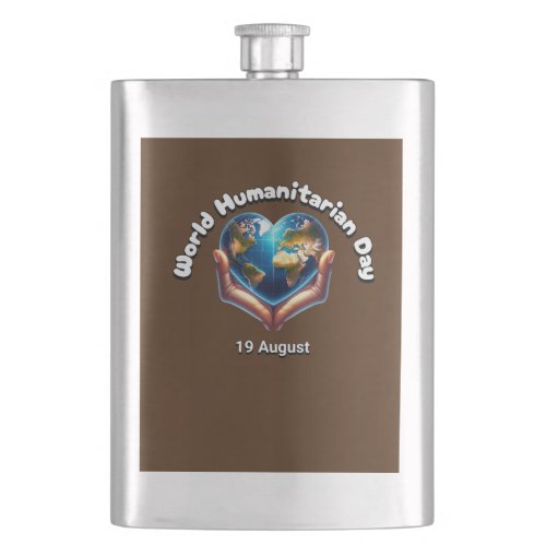World Humanitarian Day 19 August Flask