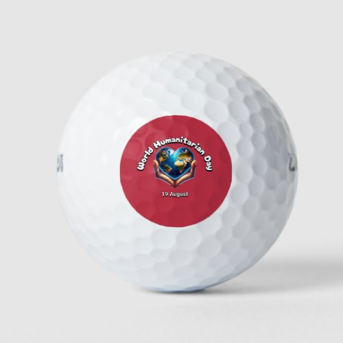 World Humanitarian Day 19 August Golf Balls
