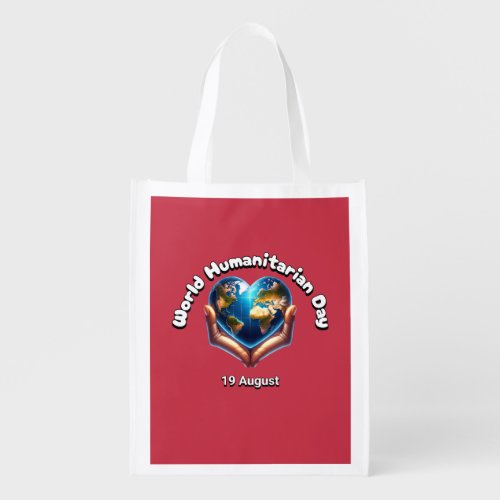 World Humanitarian Day 19 August Grocery Bag