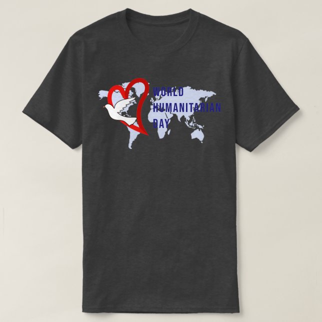 World Humanitarian Day T-Shirt (Design Front)