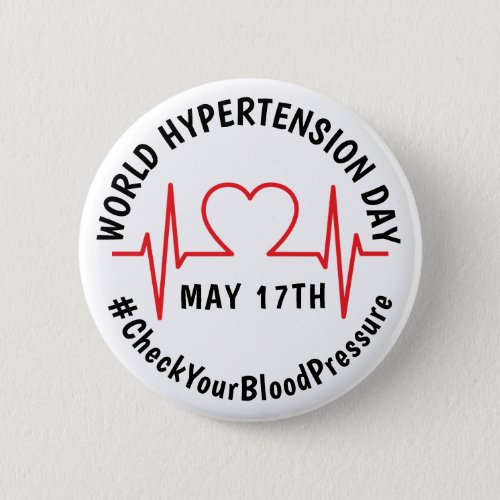 World Hypertension Day Button