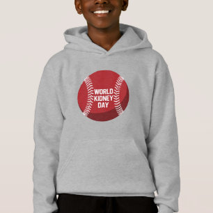 World Kidney Day Baseball Logo Hoodie