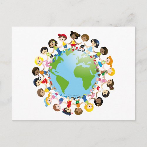 World kidz postcard