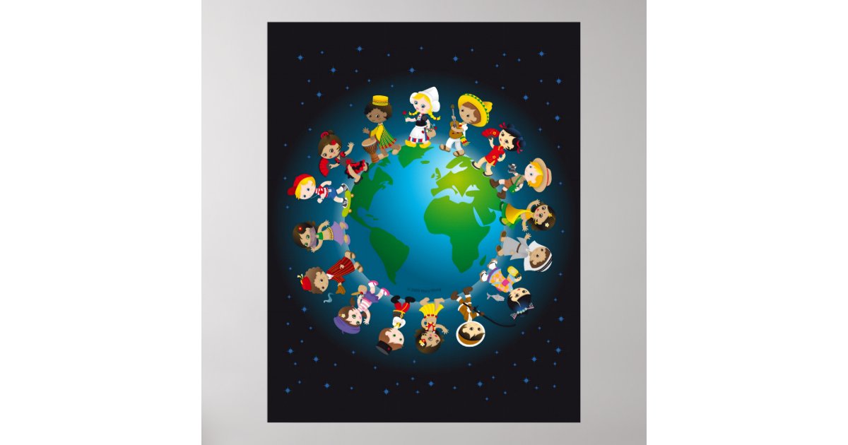 World kidz poster | Zazzle