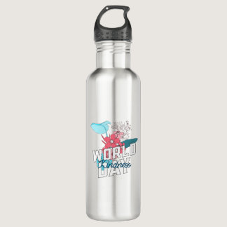 World Kindness Day  Stainless Steel Water Bottle