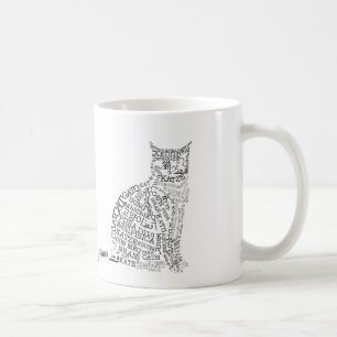 World Languages Cat Mug