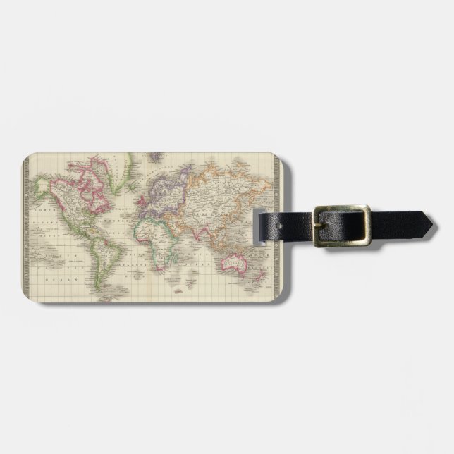 World. Luggage Tag (Front Horizontal)