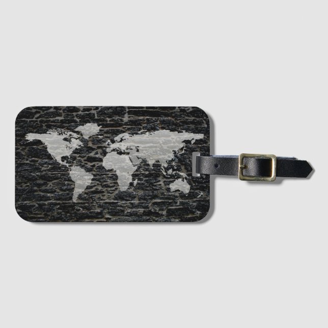 World Luggage Tag (Front Horizontal)