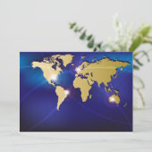 World Map (Standing Front)
