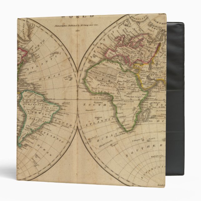 World Map 7 Binder (Front/Inside)