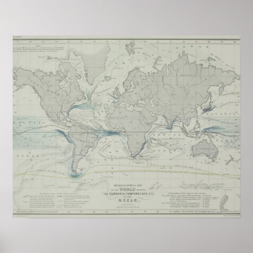World Map 7 Poster