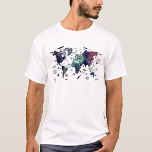 world map 7 T-Shirt