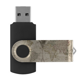 World Map 9 Flash Drive