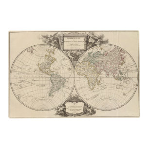 World Map 9 Placemat