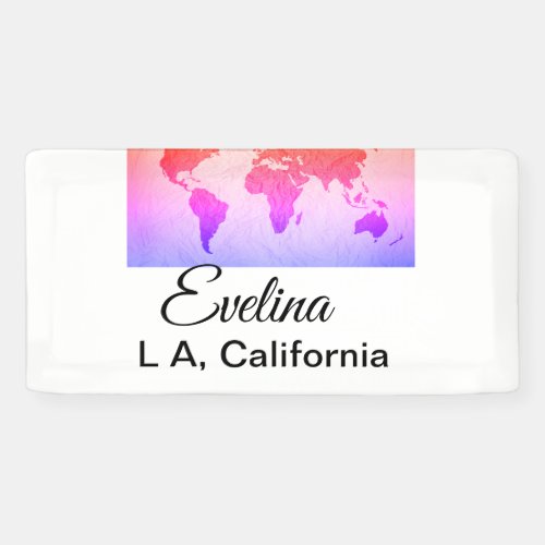 World map add name text place country city text mi banner