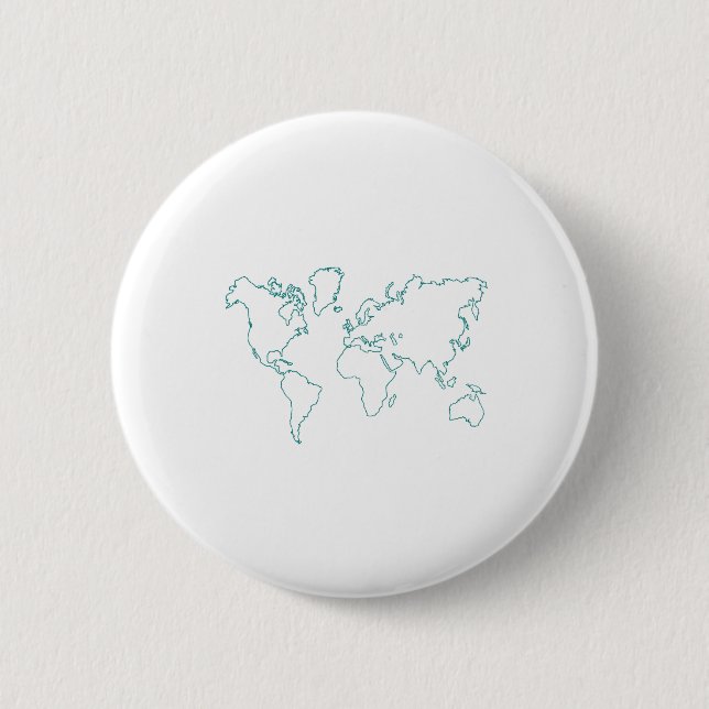 World Map Button (Front)