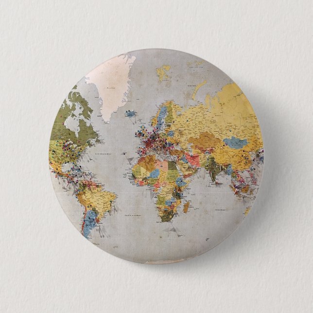 world map button (Front)