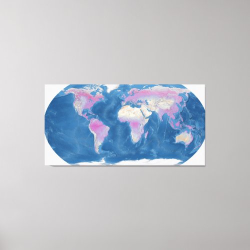 World Map Canvas Print