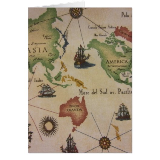 World Map Cards (Front)