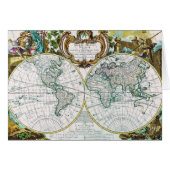 World Map Cards (Front Horizontal)