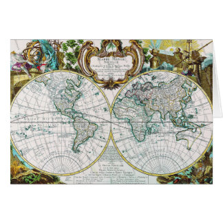 World Map Cards