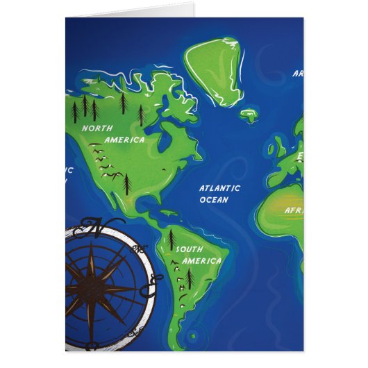 World Map Cards (Front)