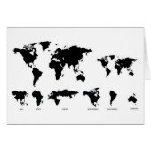 World map cards (Front Horizontal)