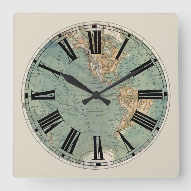 World Map Clock (Front)