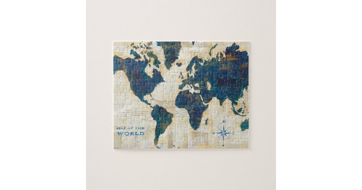 world map collage jigsaw puzzle zazzlecom