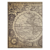 World Map Decoupage Paper (Folded)