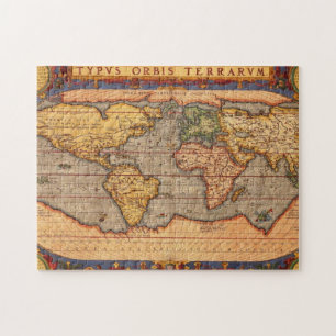 World Map from 1601 Jigsaw Puzzle