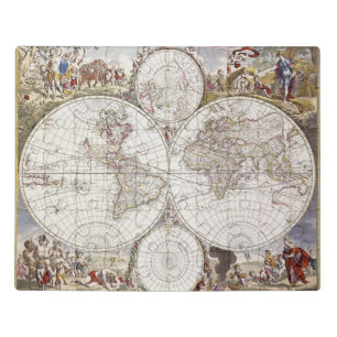 World Map from Atlas Maior Jigsaw Puzzle