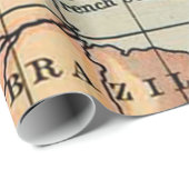World Map Geography Wrapping Paper | Zazzle