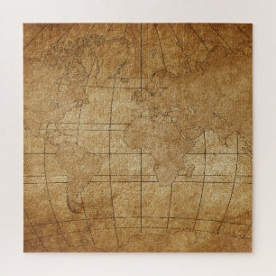 World Map: Global Exploration Guide Jigsaw Puzzle