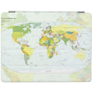 World Map Globe Country Atlas iPad Smart Cover