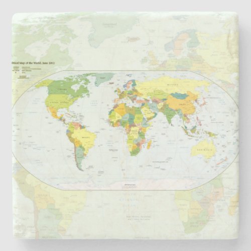 worldmapglobecountryatlas stone coaster