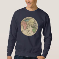 World Map Globe retro vintage