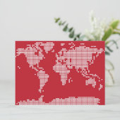 World Map Hearts (Standing Front)