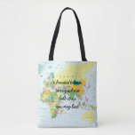 World Map - I Haven&#39;t Been Everywhere... Tote Bag at Zazzle